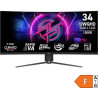 Monitorius MSI MPG 346CQRF X24 - 34" | VA | UWQHD | 1 ms | 240 Hz | 1500R lenktas