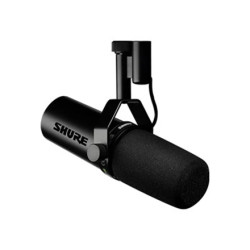 Shure | Dinaminis vokalinis mikrofonas su įmontuotu pirminiu stiprintuvu | SM7DB | Juodas